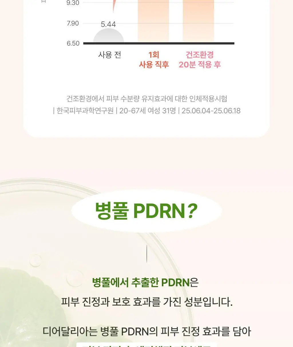 [쫀촉물광/리페어비비] 디어달리아 데일리 디펜스 PDRN BB크림 상세페이지 31